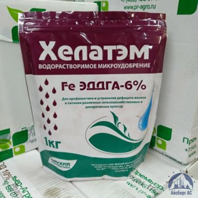 Удобрение ХЕЛАТЭМ Fe 6 Fe EDDHA (ЭДДГА) 6 % купить  в Сургуте