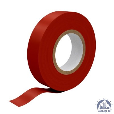 Лента изоляционная ПВХ (Полимерпак) 15 мм красная купить  в Сургуте