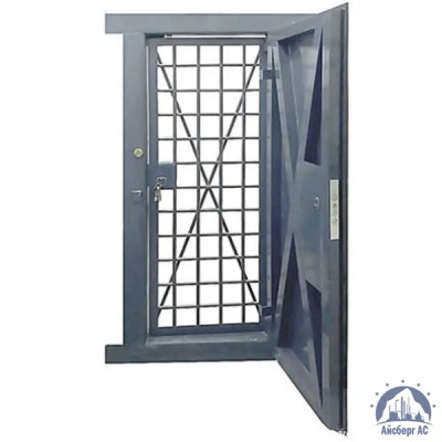 Дверь решётчатая металлическая 900х2100 мм купить  в Сургуте