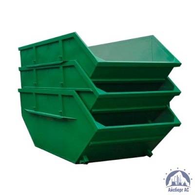Бункер накопитель 8 м3 – мусорный контейнер “лодочка” купить  в Сургуте
